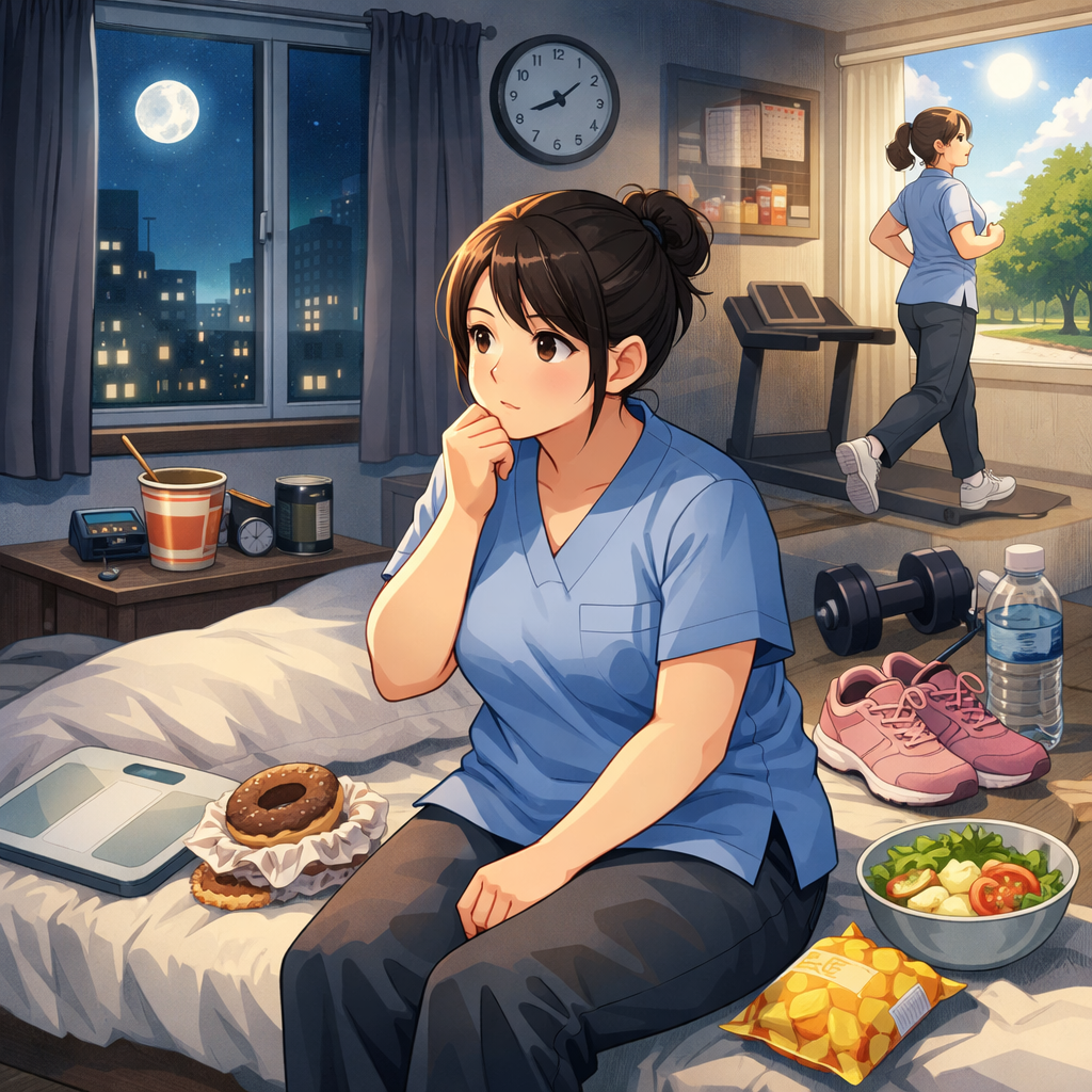 夜勤専従で太った私が生活習慣を振り返って気づいたことは何か？