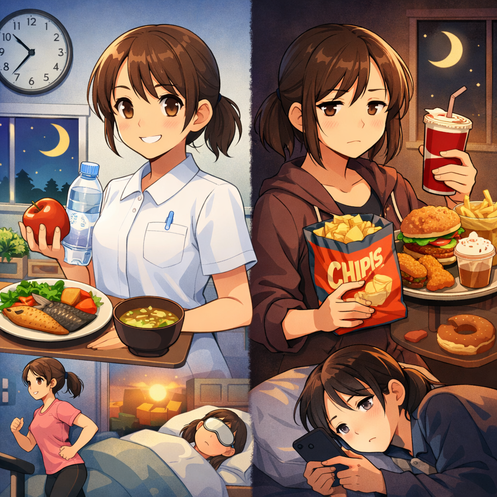夜勤専従で太るのを防ぐ前に知りたい生活習慣の盲点とは？