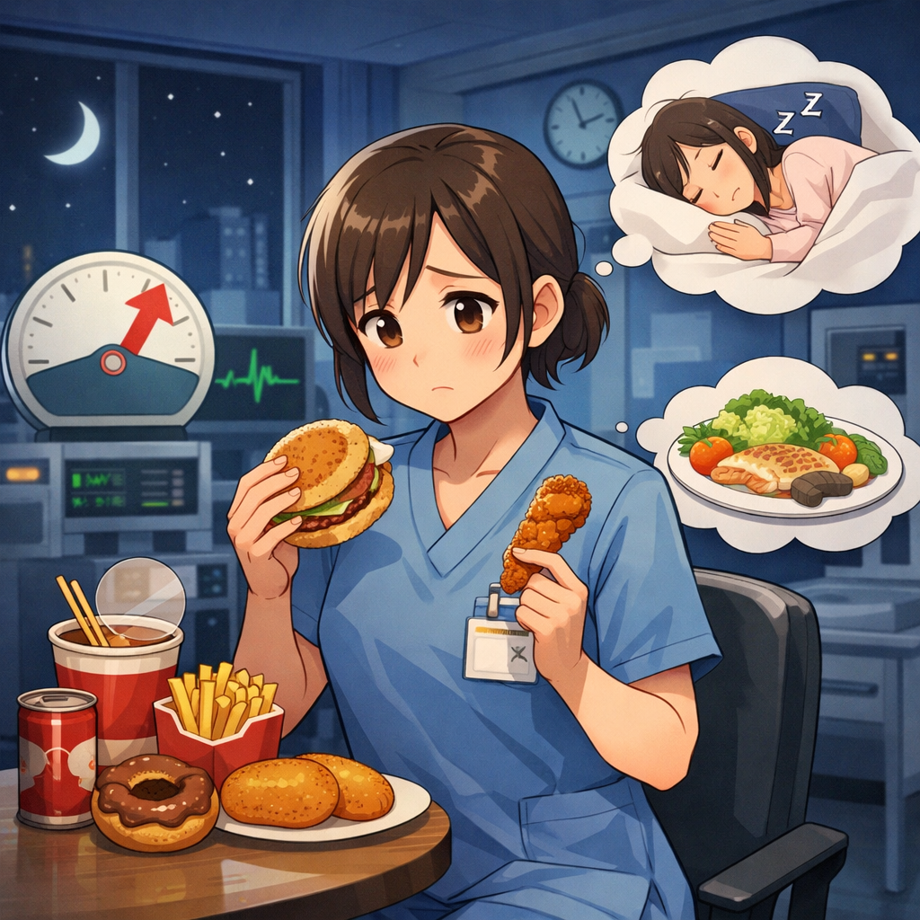 夜勤専従になって体重が増えた理由をわかりやすく解説は何か？