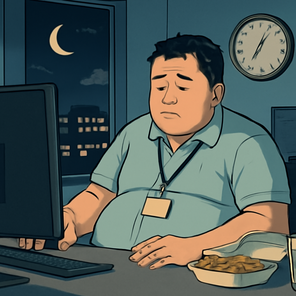夜勤専従で太った私が振り返ってわかった悪習慣ベスト10は何か？