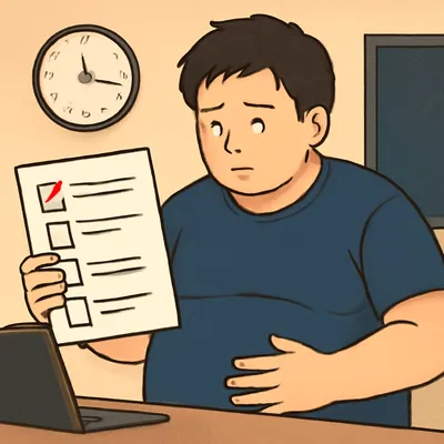 夜勤専従で太った原因を自分で見つけるチェックリストってどうなの？