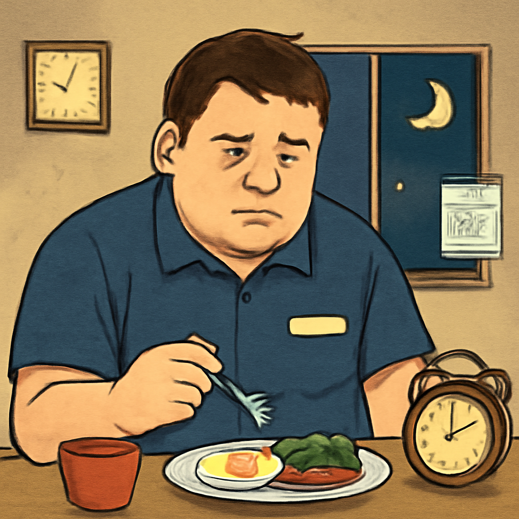 夜勤専従で太る理由を実例つきで紹介 生活習慣の見直し術は必要なの?