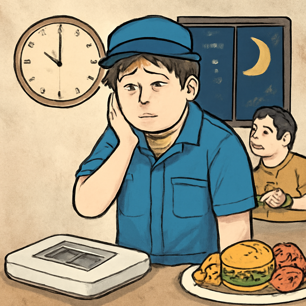 夜勤専従で体重増加した私がやめた5つの習慣って本当?