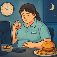 夜勤専従で太る理由は小さな習慣の積み重ねだった？